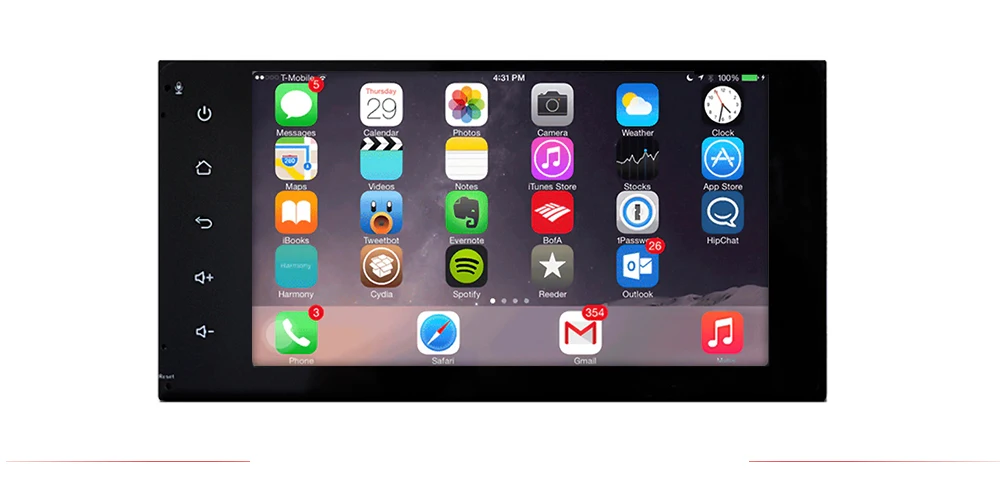 Top ZaiXi Car Android System 1080P IPS LCD Screen For Toyota Belta Limo 2005~2013 Car Radio Player GPS Navigation BT WiFi AUX 1