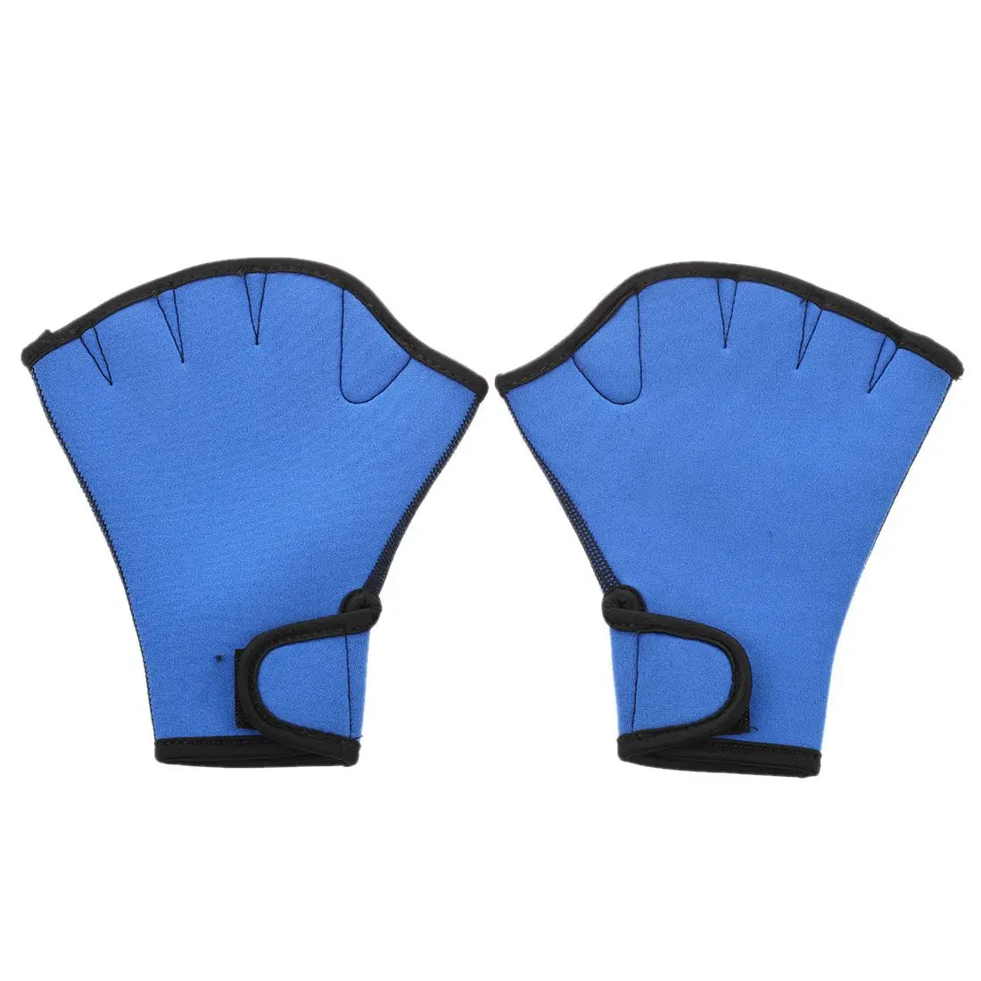 Buy 1 pair Swim Gloves Glove Swim swimming aid Blue S