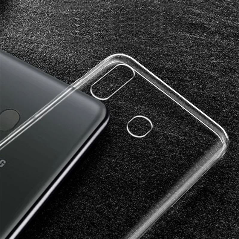 Ультратонкий прозрачный силиконовый чехол для Samsung Galaxy A50 A70 A40 A30 A20 A10 чехлы мягкий