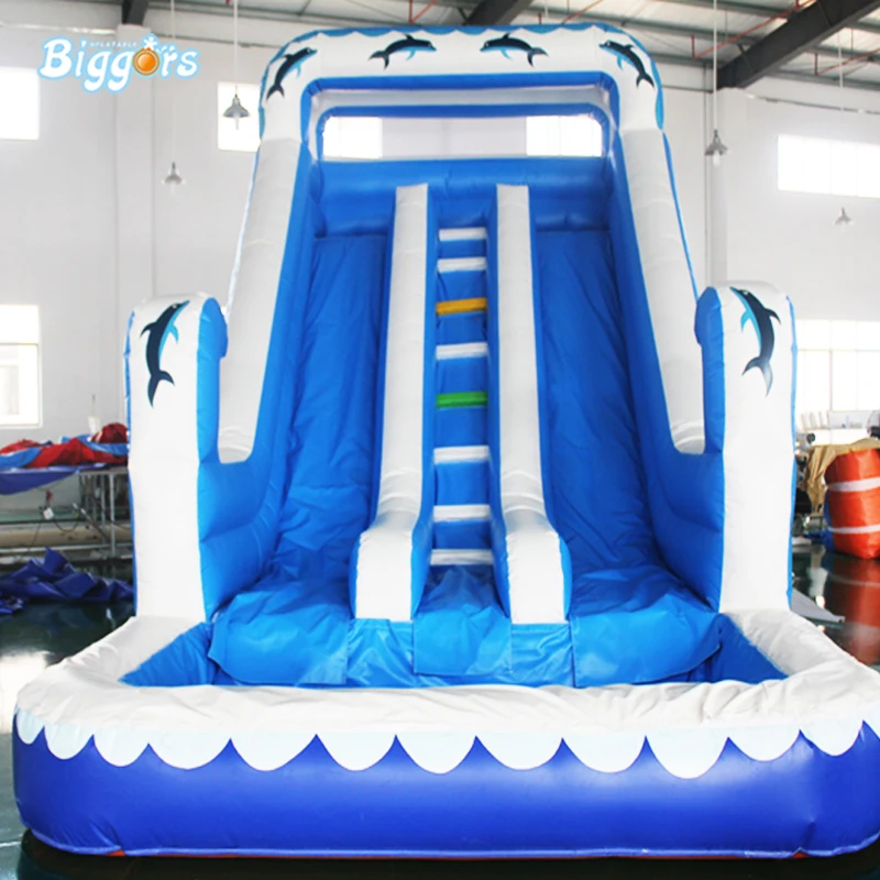 In Stock Inflatable Slide With Pool Children Entertainment Product