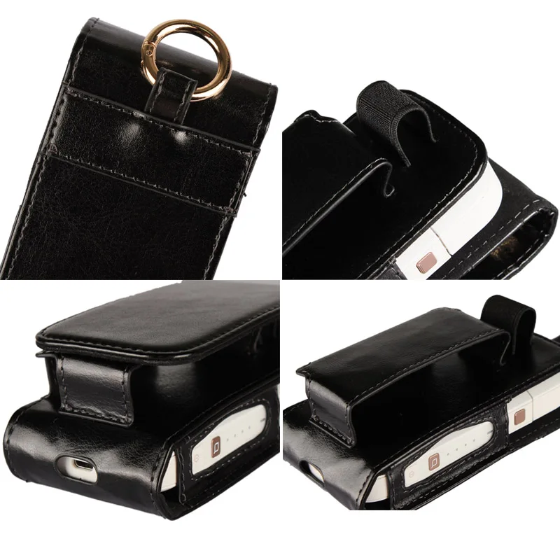 BELIAL Wallet Box Pocket for IQOS Case Leather PU Bag Pouch Cover for IQOS 2.4 Plus Case Carry Electronic Cigarette Skin Holder (6)