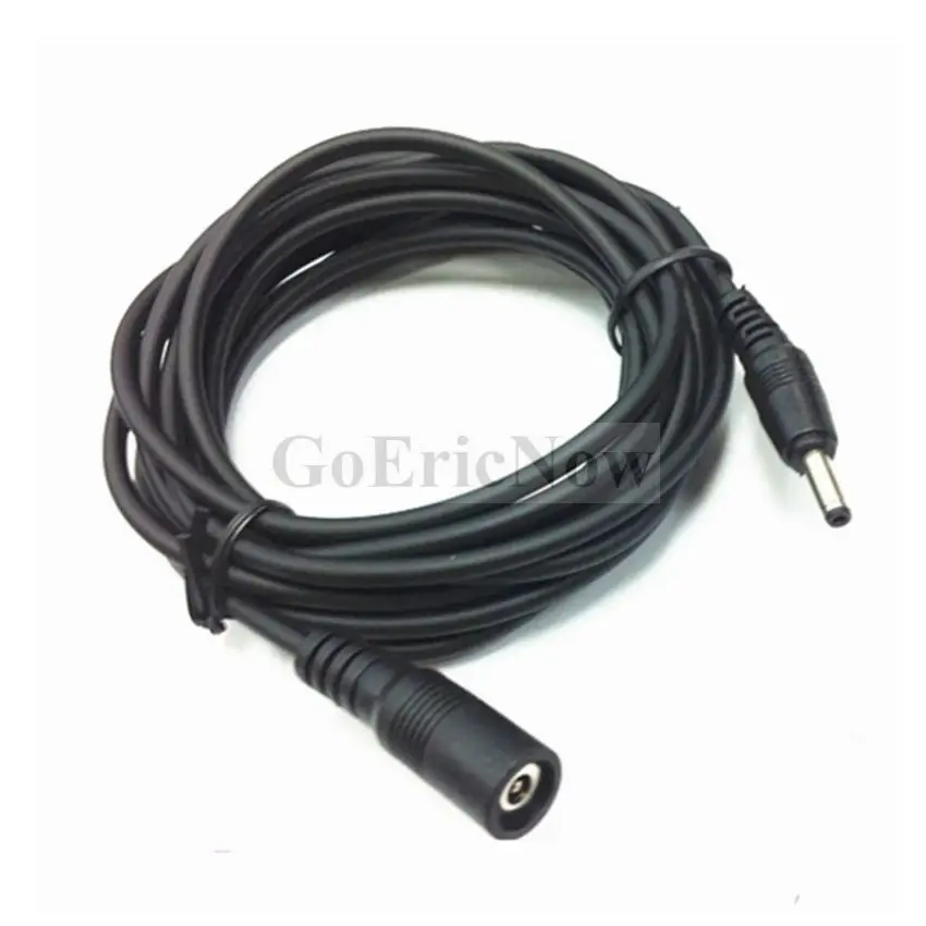 10 Pcs DC Power 3 5 X 1 35mm Male To Female Plug Cable Adapter 