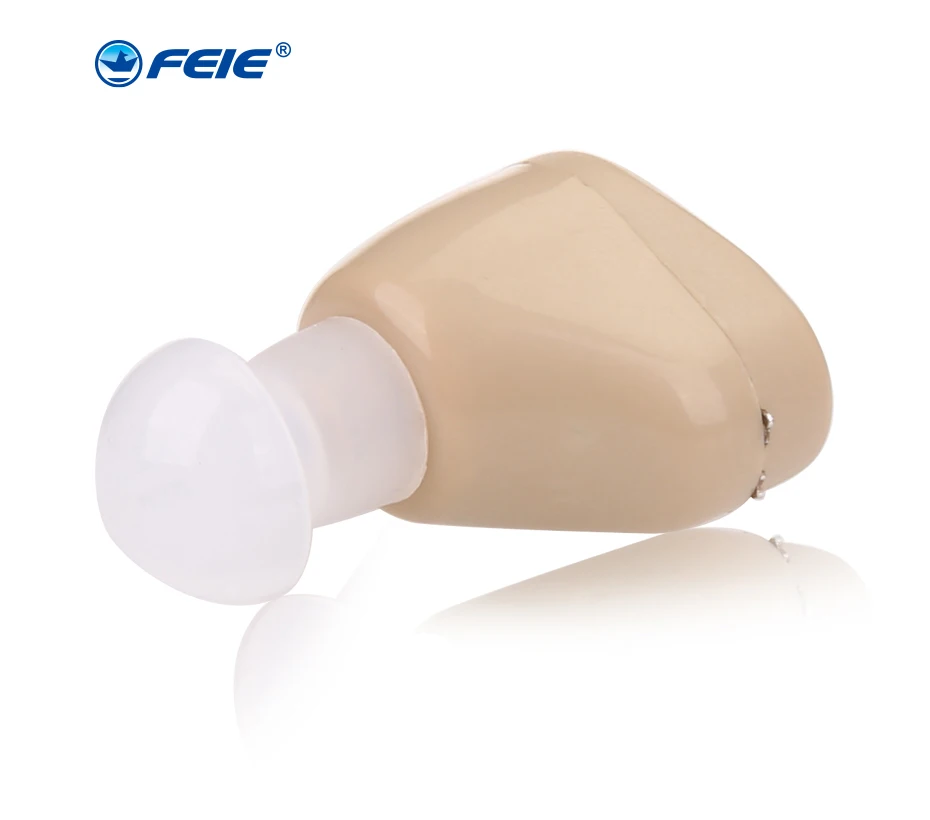 

MiNi Digital Invisible Hearing Aid USB Charger CIC Small Sound Voice Amplifier Enhancer S-219 Free Shipping