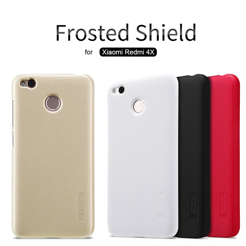 for Xiaomi Redmi 4X Nillkin Super Frosted Shield Hard Back PC Cover Case for Redmi 4X Prime Nilkin Phone Case + Screen Protector for Xiaomi Redmi 4X Nillkin Super Frosted Shield Hard Back PC Cover Case for Redmi 4X Prime Nilkin Phone Case + Screen Protector