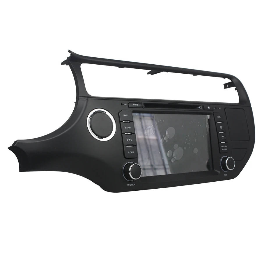 Discount ELANMEY premium car gps navigation For Kia RIO K3 2015 octa core android 8.0 CAR DVD player multimedia radio stereo head unit 2