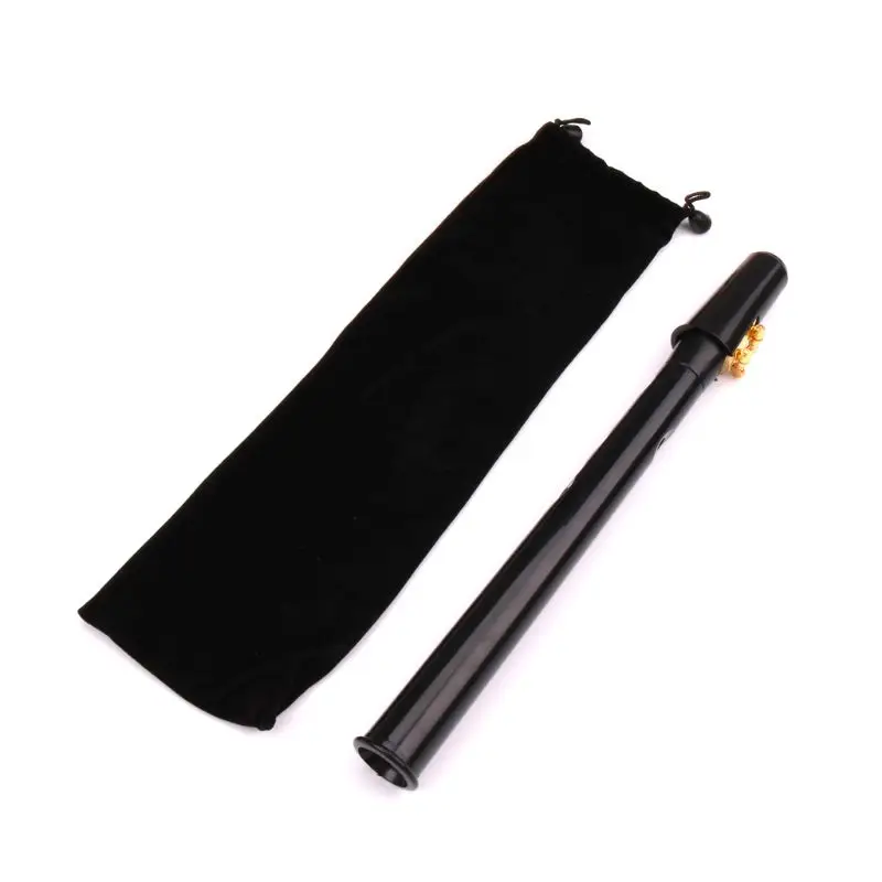 

9 Holes Pocket Saxophone Mini Sax Mouthpiece Cap Clip with Carrying Bag for Beginner