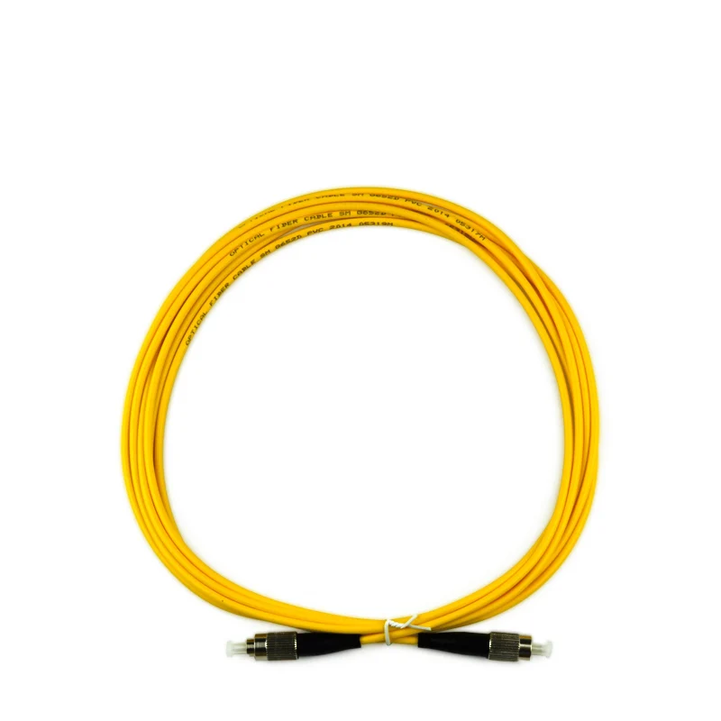

10PCS SM SX 3m UPC 2.0mm or 3.0mm FTTH Standard Fiber Patch Cable FC-FC Fiber optic Patch Cord