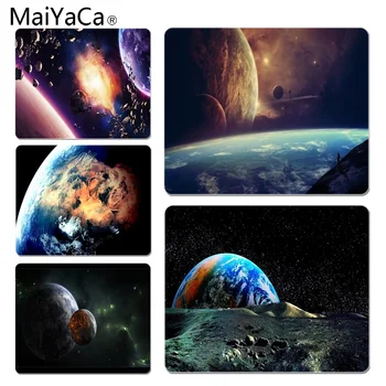 

MaiYaCa Planet Space Unique Desktop Pad Game Mousepad Size for 25X29cm Gaming Mousepads