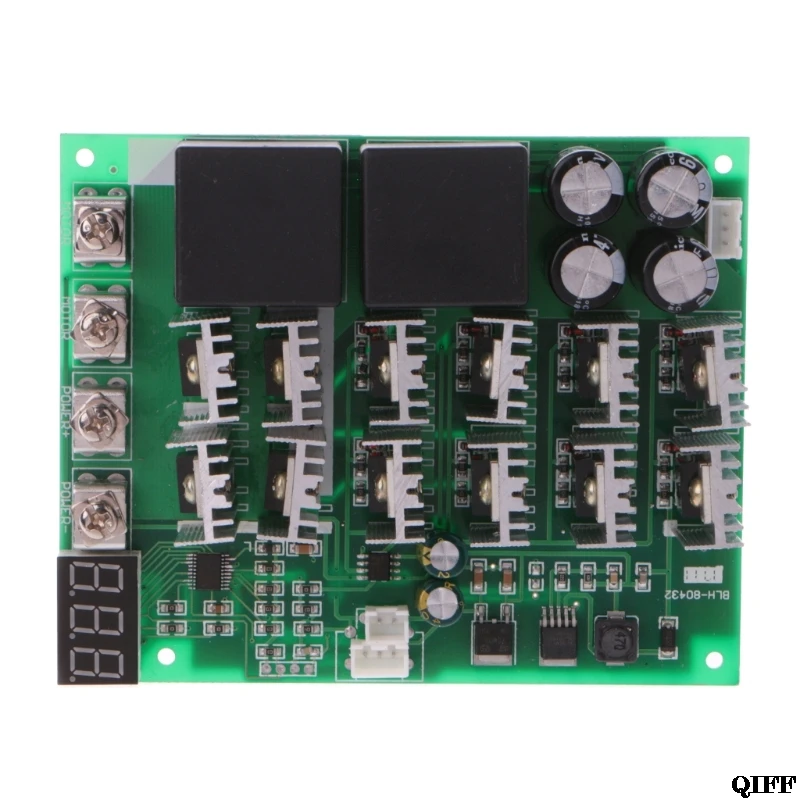 Контроллер скорости двигателя постоянного тока 12V 24V 36V 48V 10-55V 60A вперед/назад переключатель Mar28