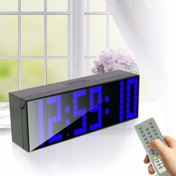 

Alarm Clock Luminova Desktop Clock Digital LCD Display Thermometer Digital Watch Timer Despertador Masa Saati Relogio De Mesa