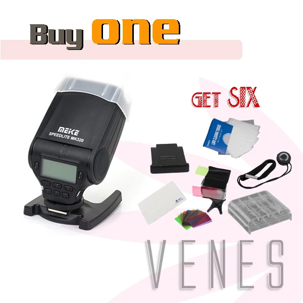 Buy 1 get 7 gift !!! MK-320 TTL Mini GN32 Flash Light Speedlite Suit For Fujifilm X-A2 X-T1 X-A1 X-E2 X-M1 X-E1 X-Pro1