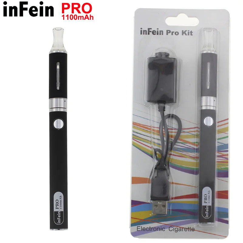 inFein PRO Electronic Cigarette logo 1100mah Black.jpg