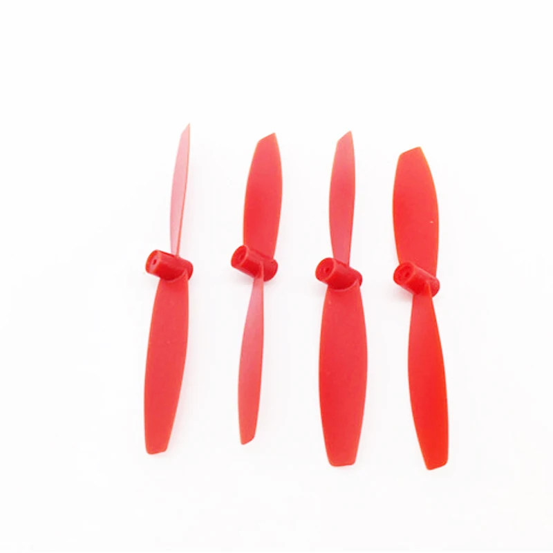 50 pairslot Parrot Minidrones rolling  Propellers prop spider Spare Parts blade RC drone Quadcopter red black White blue 2