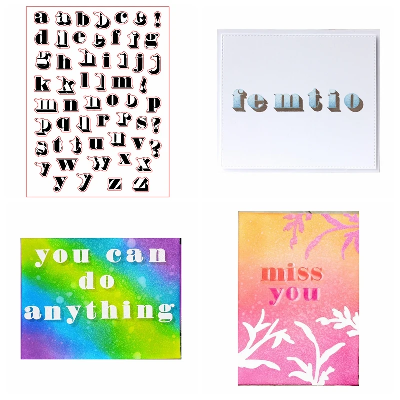 

Alphabet Clear Stamp for DIY Scrapbooking Ablum DIY Craft Decoration New 2019 Transparent Stempels Silicone Seal 6x8 inch