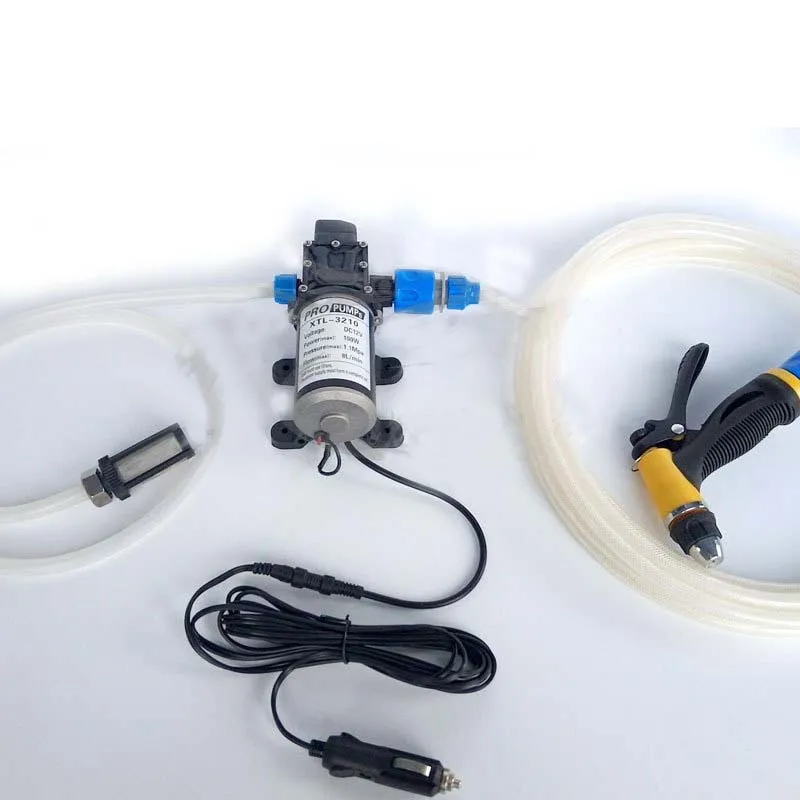 

A Kit DC 12V 100W Portable Electric Car Washer Cleaner Tool For Car Washing
