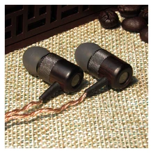 New German high-end manufacturing unit DIY In-Ear Earphones HiFi have a fever wooden housing plug For Free Shipping