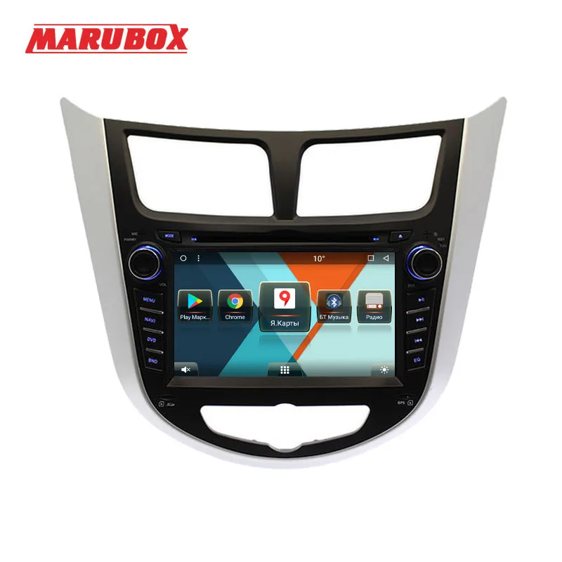 

Marubox 7A300MT8 Car multimedia player For Hyundai Solaris 2013+,Android 8.1,Octa Core,1024*600 IPS 7",RAM 2GB, ROM 32GB,GPS DVD