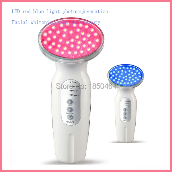 

Free Shipping Home Use electronic beauty instrument led IPL whitening beauty instrument of red and blue power