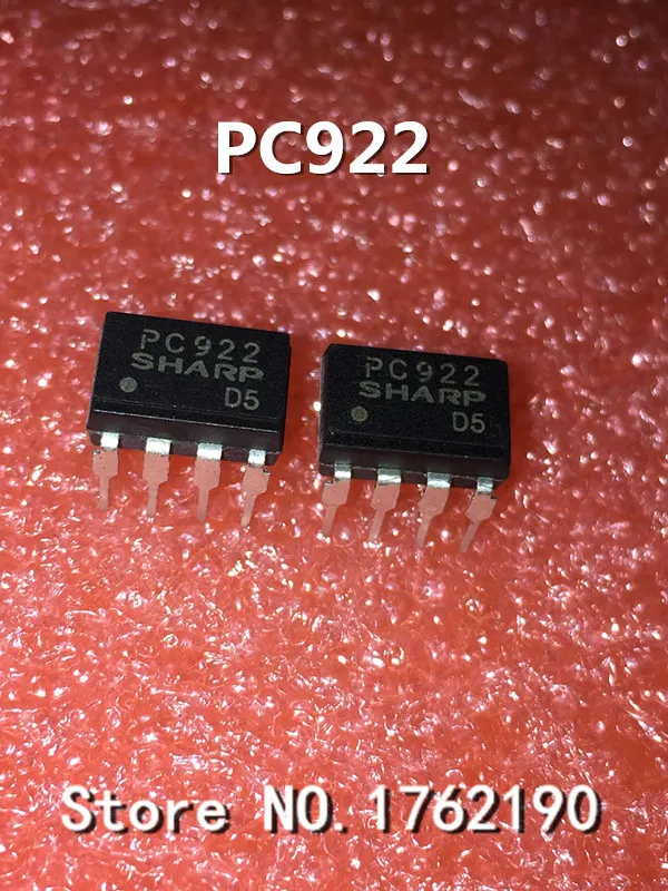 

10PCS/LOT PC922 DIP8 Optical isolator Optocoupler Optocoupler/Isolator