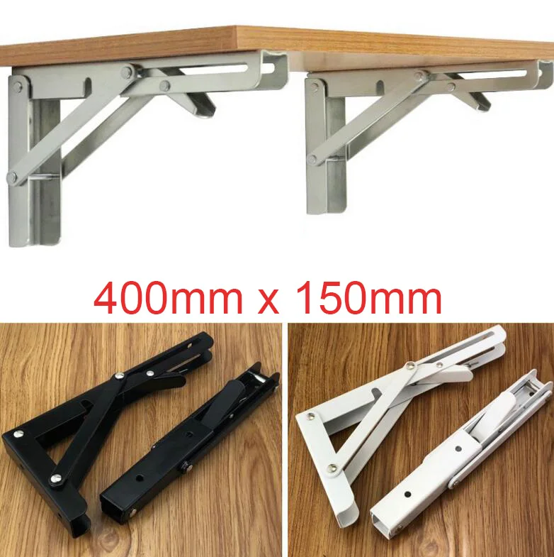 2PCS Of Heavy Duty 90 Degree Large Decorative Table Iron Adjustable