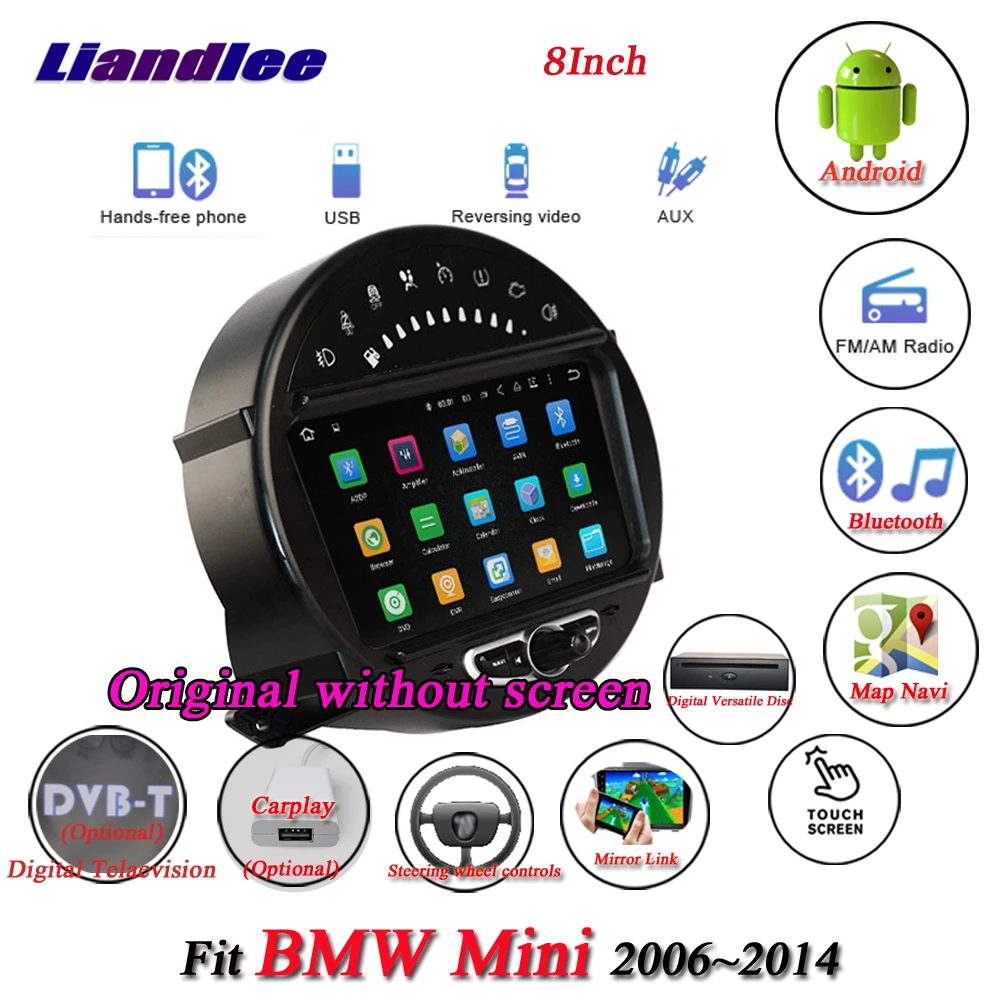 Best Liandlee Android System For BMW Mini Cooper 2006~2014 With AUX Stereo Radio TV BT DVD GPS Navi Navigation HD Screen Multimedia 2 Best Liandlee Android System For BMW Mini Cooper 2006~2014 With AUX Stereo Radio TV BT DVD GPS Navi Navigation HD Screen Multimedia 2