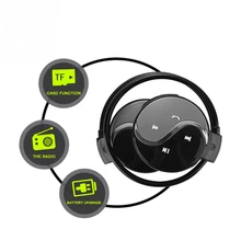 Best Headphones Bluetooth Sports With Micro Support TF Card Slot+FM Radio headphones for a mobile phone xiaomi huawei p 20 pro