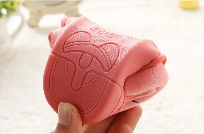 Crianças de Fundo Novas Macio Não-deslizamento Algodão Quarto Casa Chinelos Doces Crianças Sandália Chinelo Promoção 2020 19 Toys & Sports