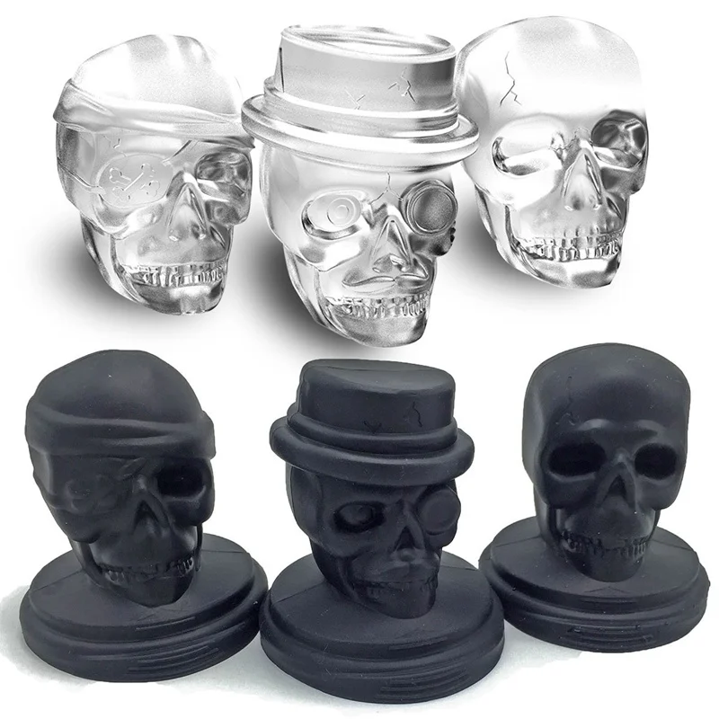 Skull Ice Molds 4