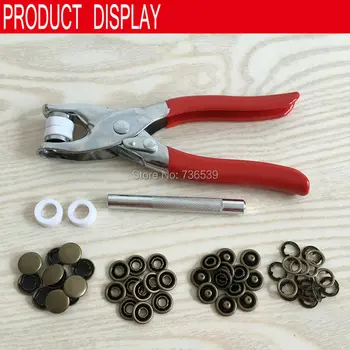 

FREE SHIPPING 1000sets+installation tool 10mm cap prong snap buttongood brass faster snap button