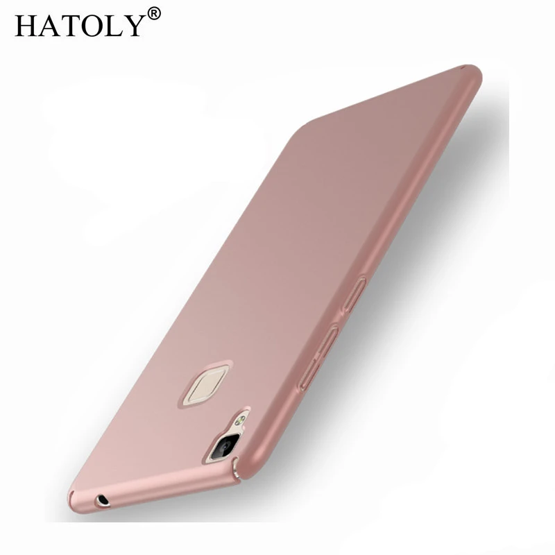 Ультратонкий гладкий Чехол для BBK Vivo V3 жесткий защитный чехол из поликарбоната 5 0