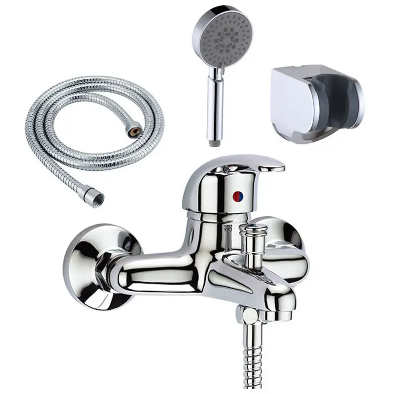 KES L500A1+LP500 Bathroom Lavatory Shower Faucet/Mixer with Handheld Shower Head, Bracket Holder