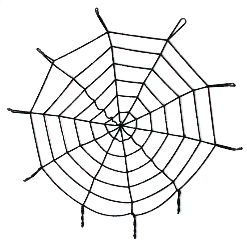 blackwhite creepy new huge spider web halloween decoration cobweb party bar gift wholesale ic872151