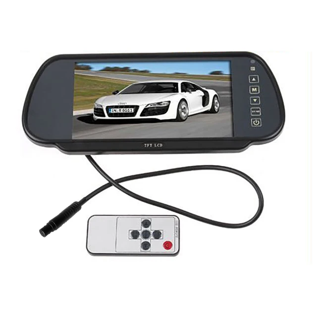 car dvd player 7 color tft lcd mirror monitor auto camera dvd vcr