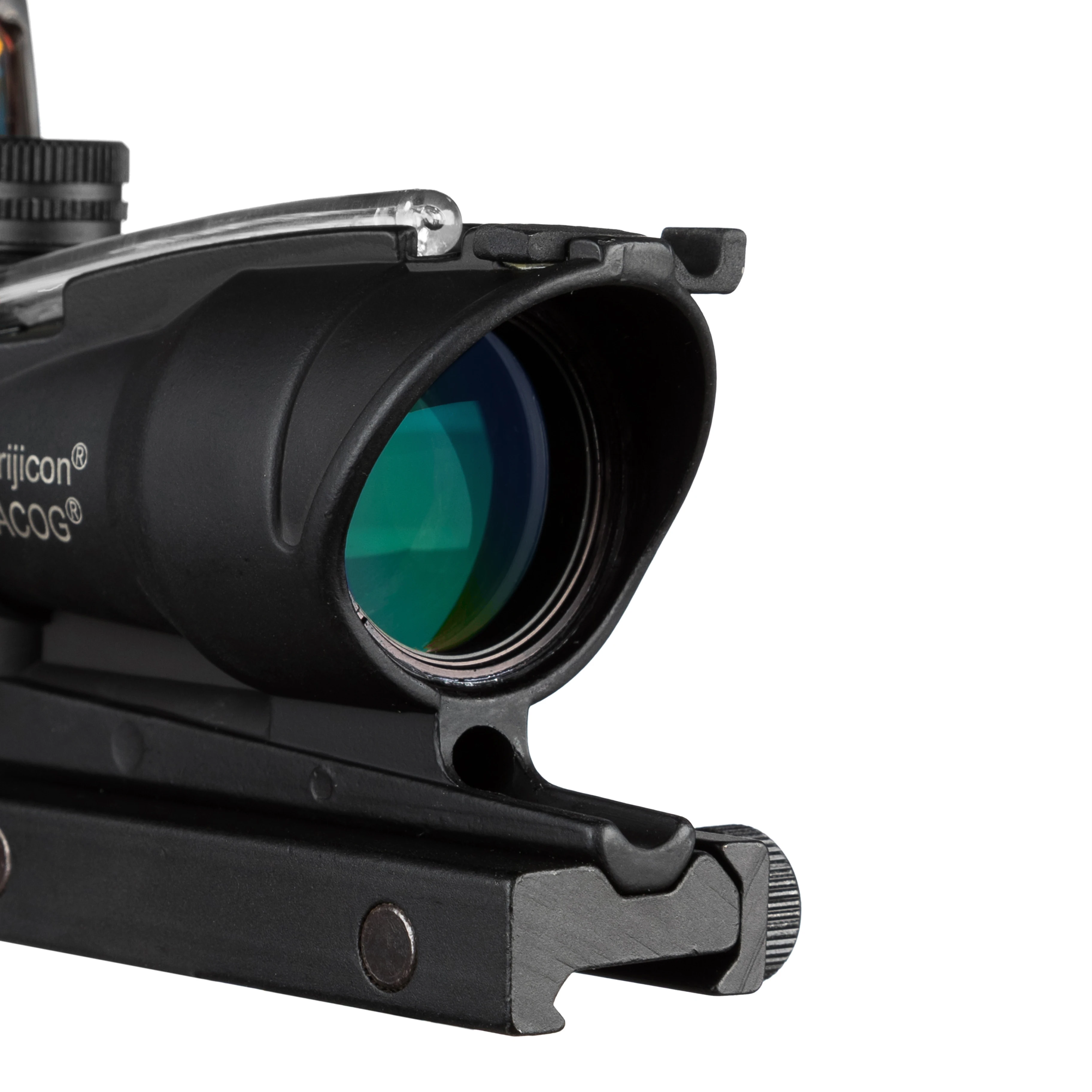 Оптический прицел Trijicon ACOG 4X32 оптический CAHEVRON сетка волоконно зеленая красная с RMR