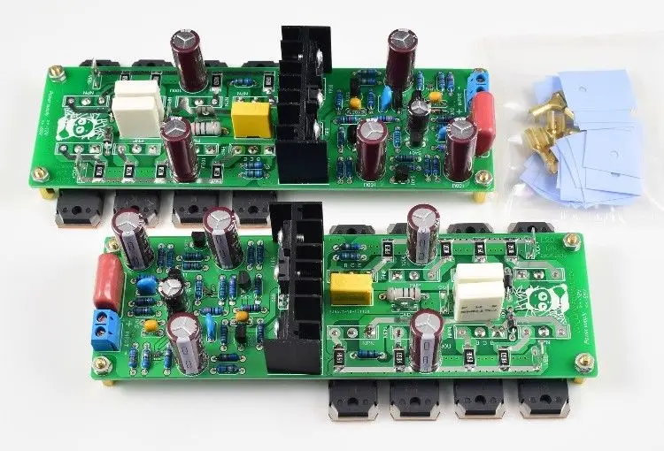 

DIYERZONE LJM L20.5 HIEND 2 Channel Power amplifier board/kit Ultra low distortion L9-11