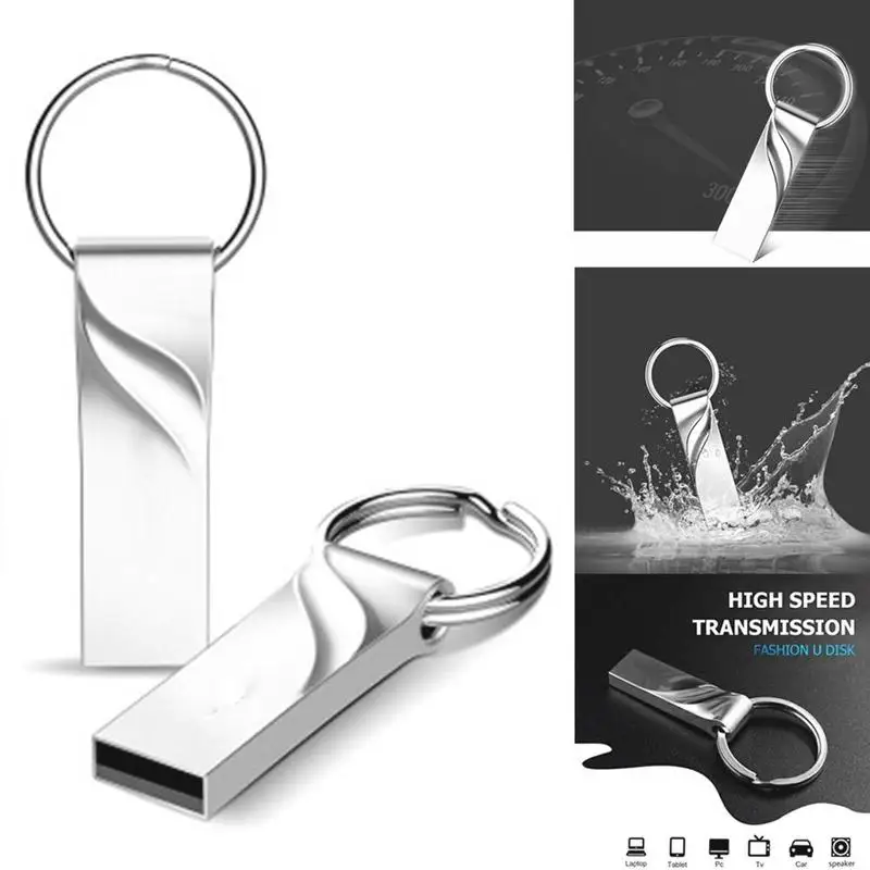

USB 2.0 2TB Flash Drive Memory Metal Flash Drive Pen Drive USB Drive PC Laptop