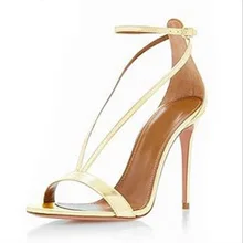 women high heel sandals 10.5cm women thin heel peep toe sandals women buckle strap patent leather sandals rome style single shoe prova perfetto new rome wedges sandals women rivet t strap high heels sandals real leather ankle buckle peep toe ladies sandals