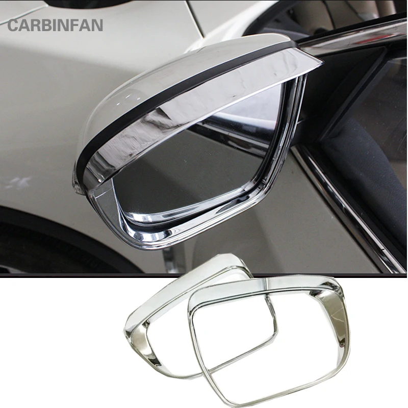 Car Rearview Mirror Covers Rain Eyebrow Frame Auto Car accessories For