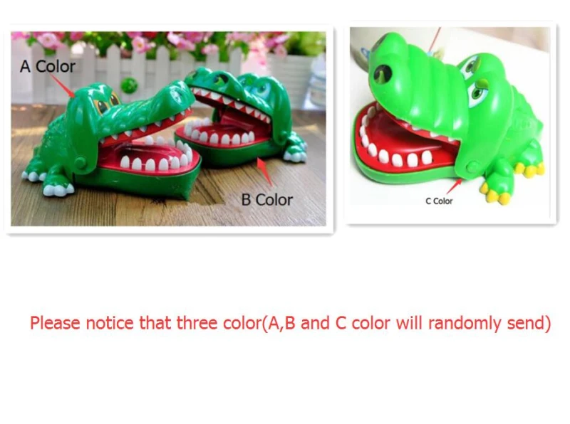 Новое креативное взаимодействие родителя и ребенка игрушка Зеленый кусает за палец Аллигатор экстракт зуб Классическая Детская игра практичная шутка игрушка