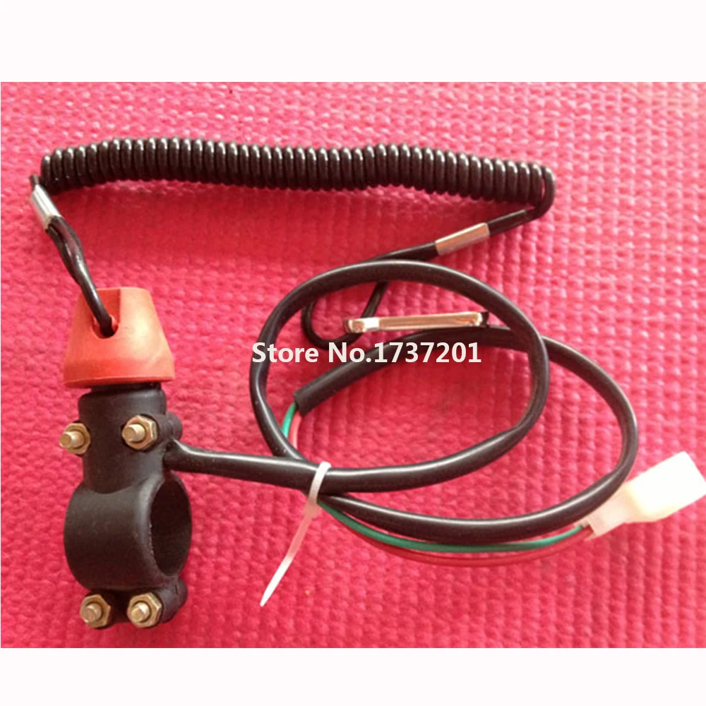 

Stop Tether Closed Kill Switch MX TRX Motorcycle Snowmobile ATV Racing Engine