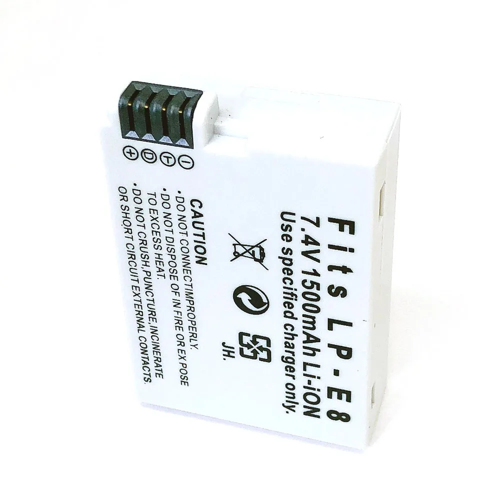 LP-E8 LPE8 LP E8 LP-E8N Батарея для цифровой однообъективной зеркальной камеры Canon EOS 550D 600D 650D 700D поцелуй X4 X5 X6i X7i Rebel T2i T3i T4i T5i DSLR Камера 0,11