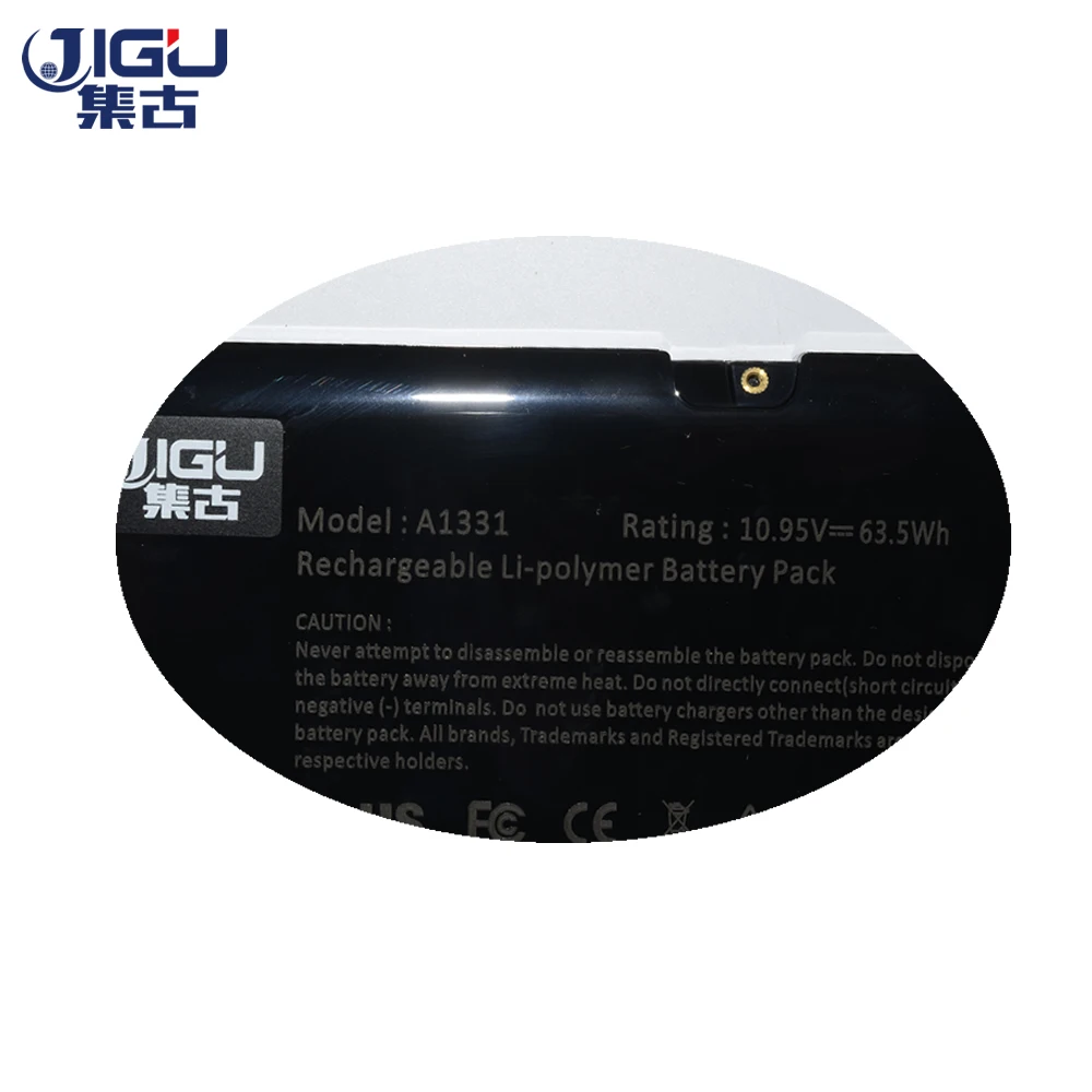 JIGU ноутбука Батарея A1331 для MacBook A1342 MC207LLA MC516LLA 13 дюймов ноутбук