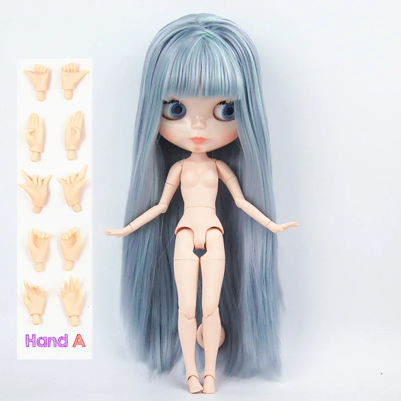 Фабрика Blyth кукла совместное тело 1/6 прямые волосы с челкой/бахромой BJD подходит
