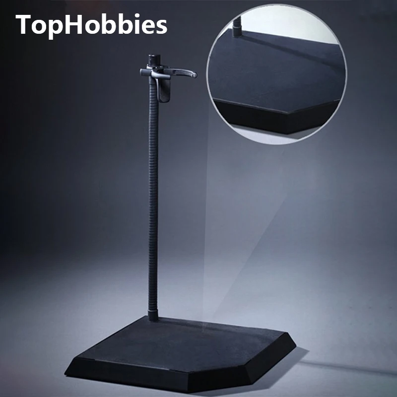 

TOP HOB TOYS 1/6 Metal Hose Station Spire Display Stand Models Accessory Fit 12" Action Figure Flexible Adjustable Base Stand