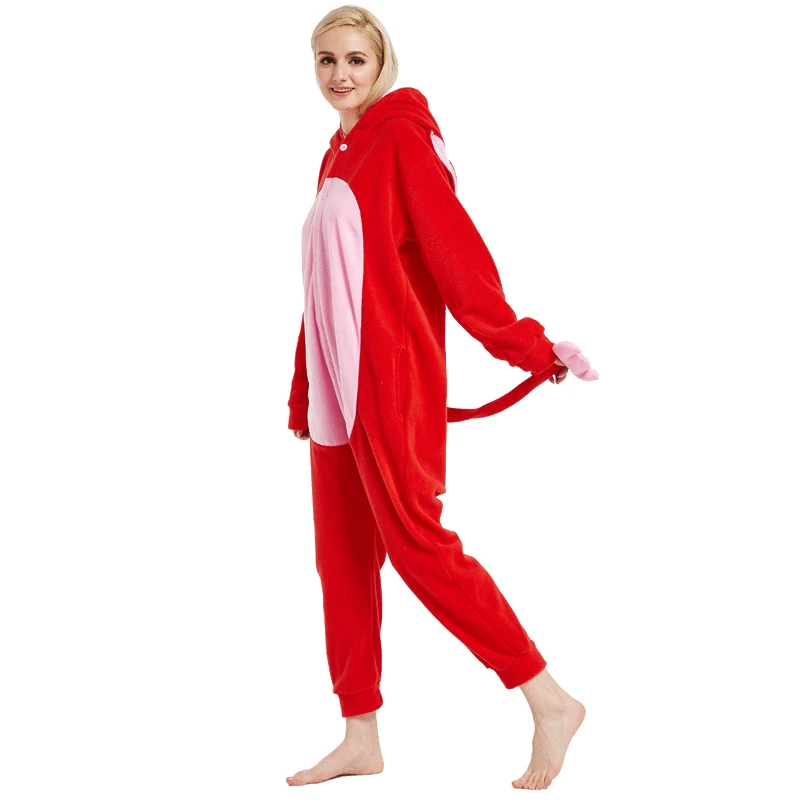 Kigurumi пижамы для взрослых Косплей Тигр собака слон Единорог Синяя Акула Onesie Lemur пижамы Домашняя одежда для вечеринок для женщин и мужчин