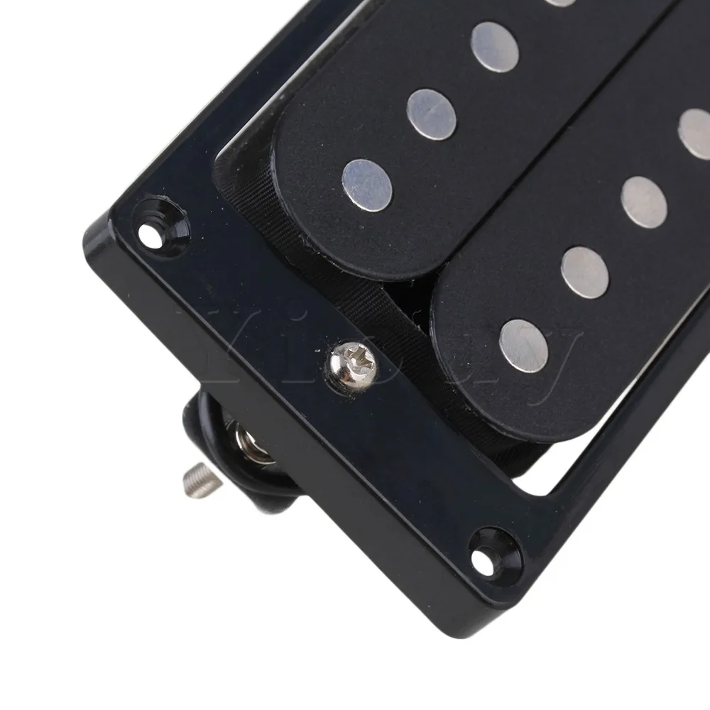 Yibuy черная шея гитары и мост Humbucker Pickups окружает|humbucker pickup|guitar neckblack guitar necks |