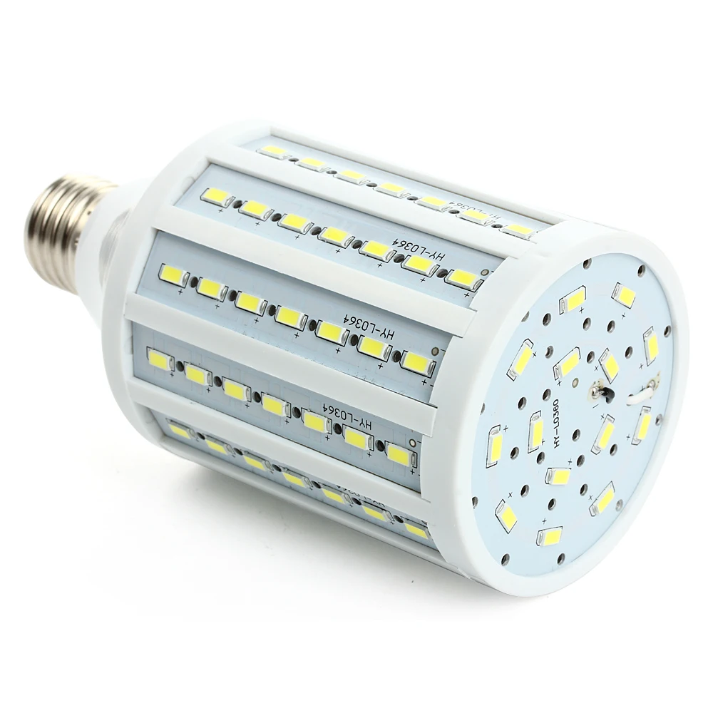 E27 20 Вт 98 * 5730SMD 1600LM 6000-7000 К белый свет светодиодный Кукуруза лампа (AC220-240V)