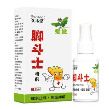 

35ml Natural Herbal Beriberi Remover Feet Deodorant Spray Foot Odor Anti Fungal Infection Antibacterial Itch Treatment
