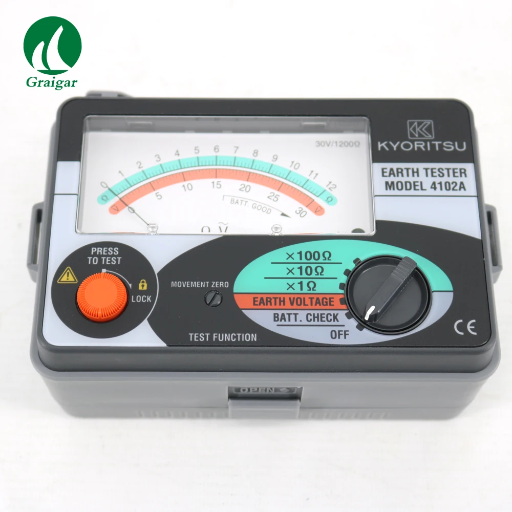 Resistance Meters Kyoritsu 4102A with Small and light weight Shock Resistant new case material | Инструменты
