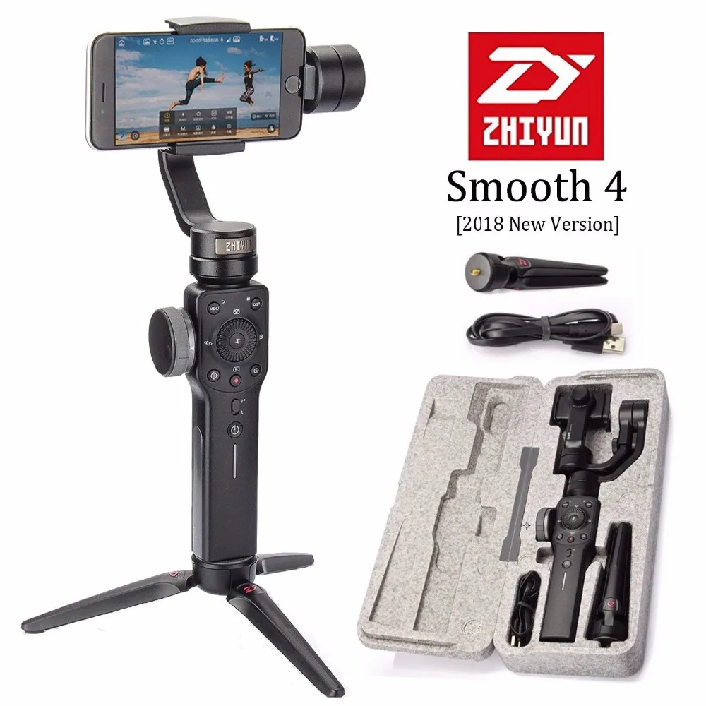 Aliexpress.com : Buy Zhiyun Smooth 4 3 Axis Handheld Gimbal Portable Stabilizer for Smart phone